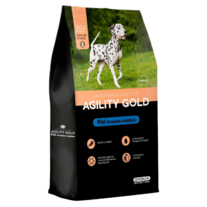 Agility Gold Grandes Adultos Piel 8 Kg