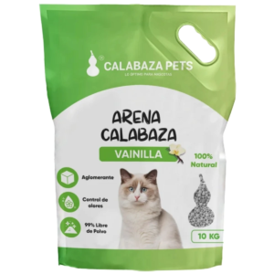 Calabaza Arena Para Gatos Aroma Vainilla 10 Kg oferta
