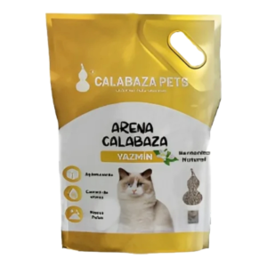 Calabaza Arena Para Gatos Aroma Yazmin 10 Kg con descuento