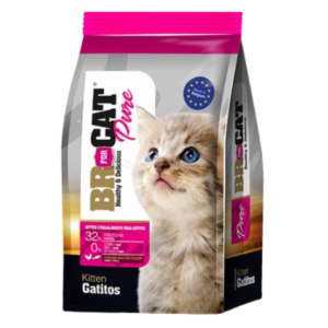 BR For Cat Pure Gatitos Pollo 3 y Pescado Kg oferta