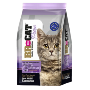 BR For Cat Pure Gato Adulto Castrado Pollo 10 Kg domicilio gratis en Bogotá