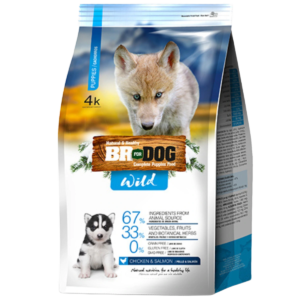 BR For Dog Wild Perro Cachorro Pollo Salmón 4 Kg en promoción