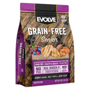 Evolve Perro Senior libre de granos Pollo 12.7 Kg